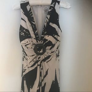Cache Black & White Women’s Cocktail Dress